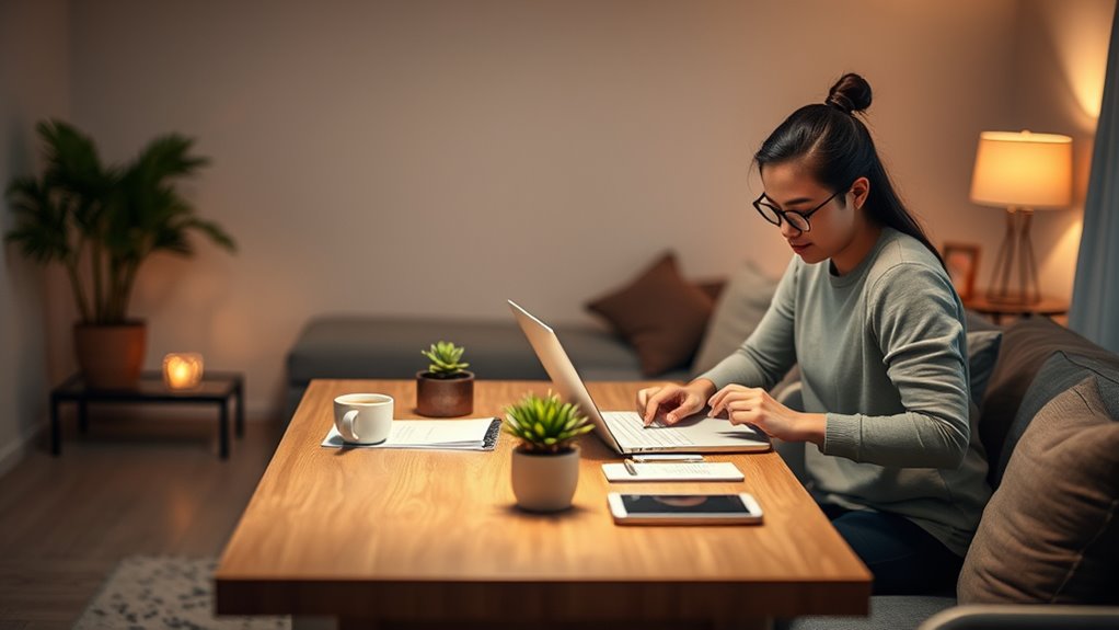 create focused distraction free space