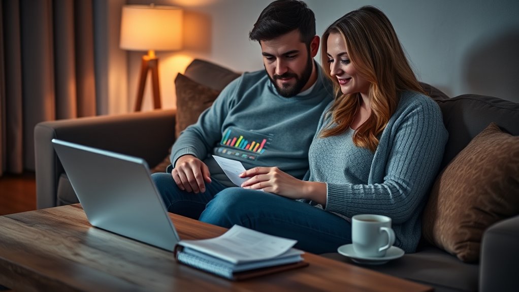 regular financial communication routine