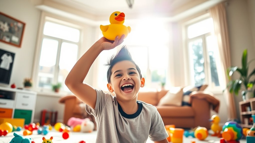 use humor to brighten mood