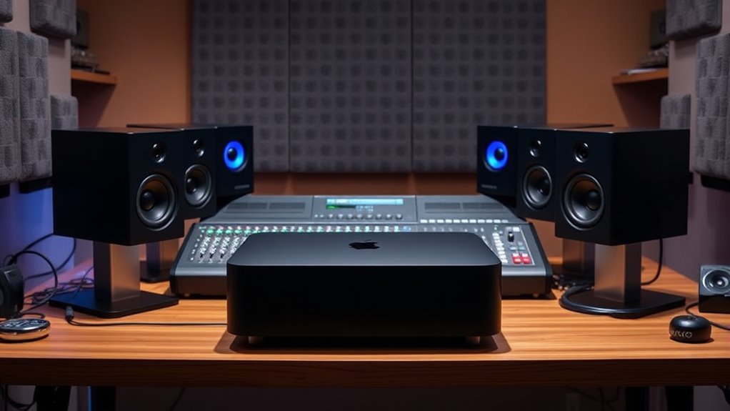 audio production mac studio
