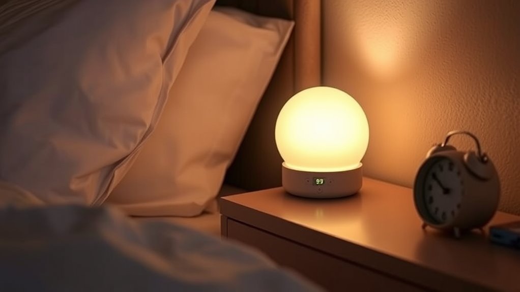 adjustable light and sounds