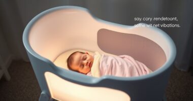 auto rocking bassinet with cry detection