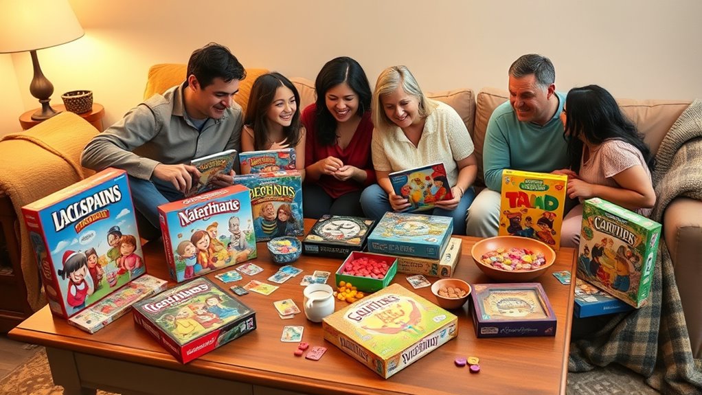 choosing suitable family board games