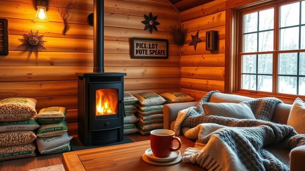 choosing suitable off grid pellet stove