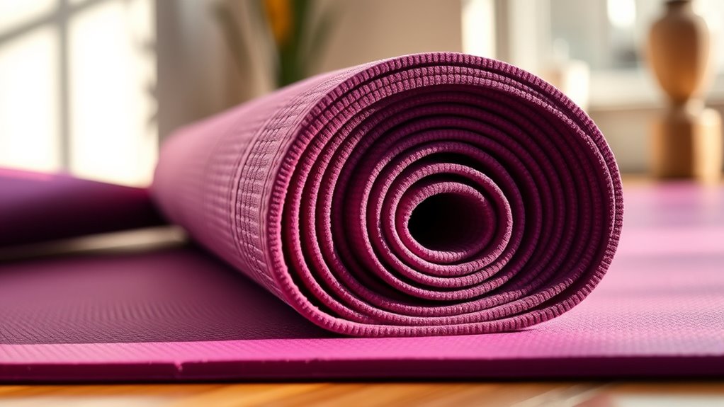 choosing supportive yoga mats
