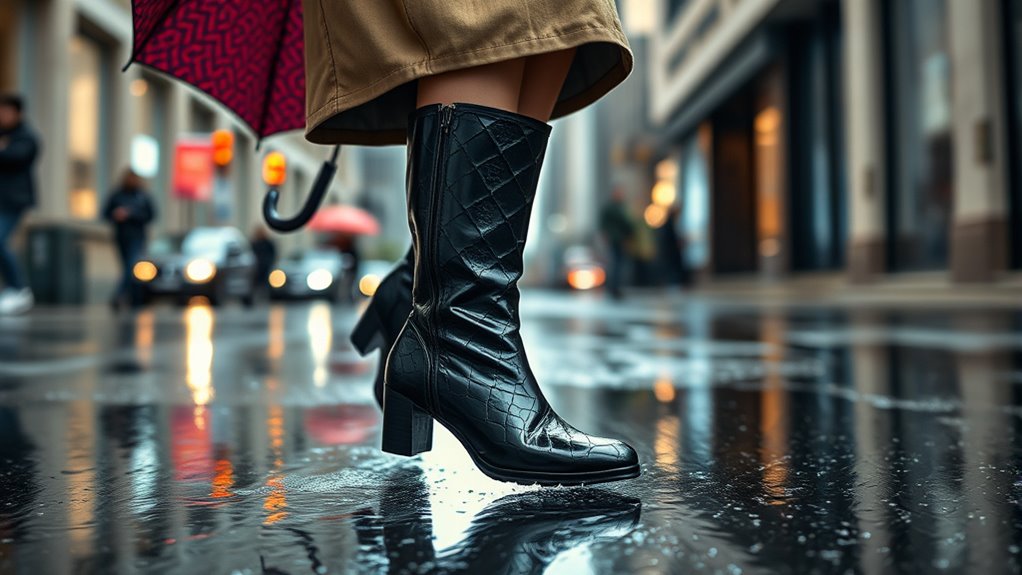 comfortable durable versatile rain boots