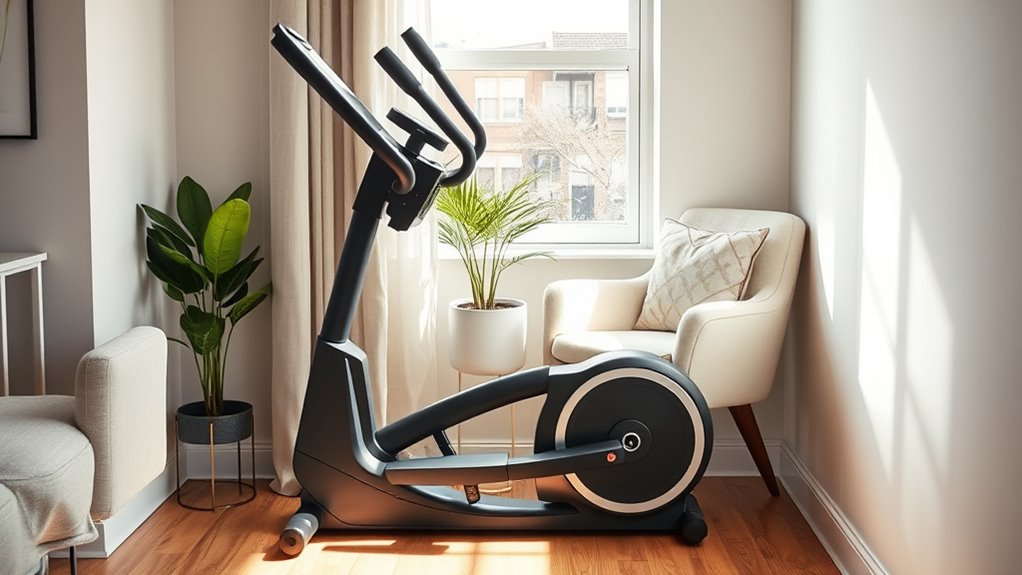 compact comfortable elliptical options