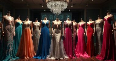 elegant evening gown choices