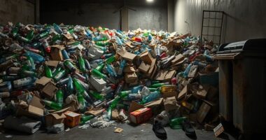 faded worn discarded items