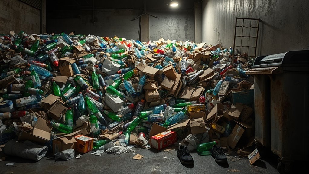 faded worn discarded items