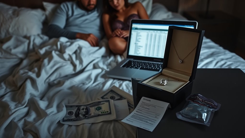 financial and sexual betrayal