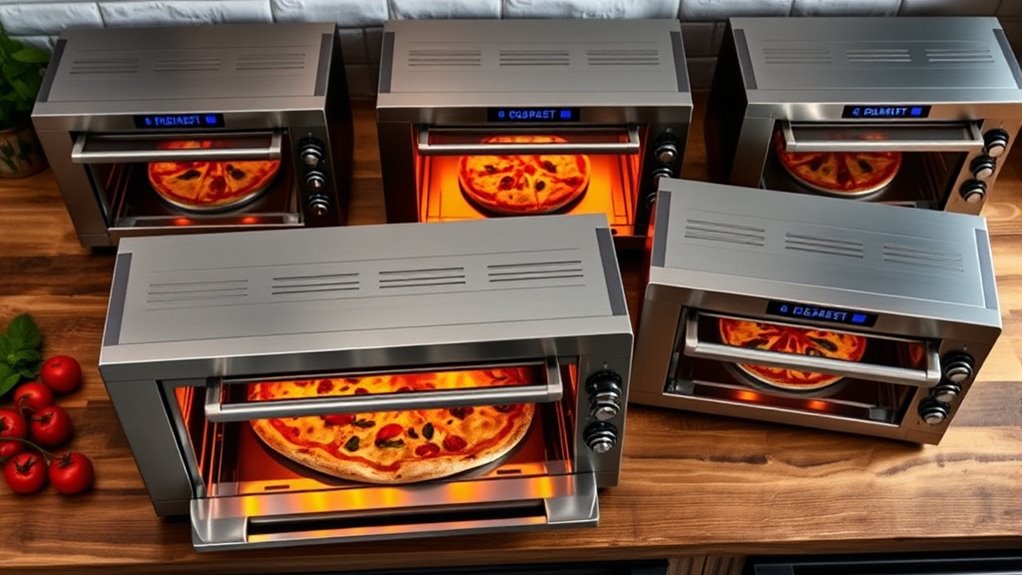 high temperature pizza oven features