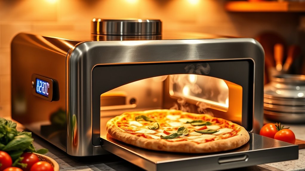 high temperature pizza ovens
