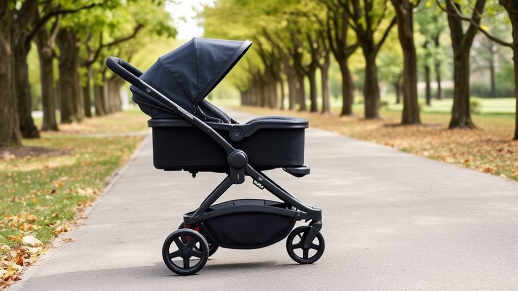 jogging stroller safety features