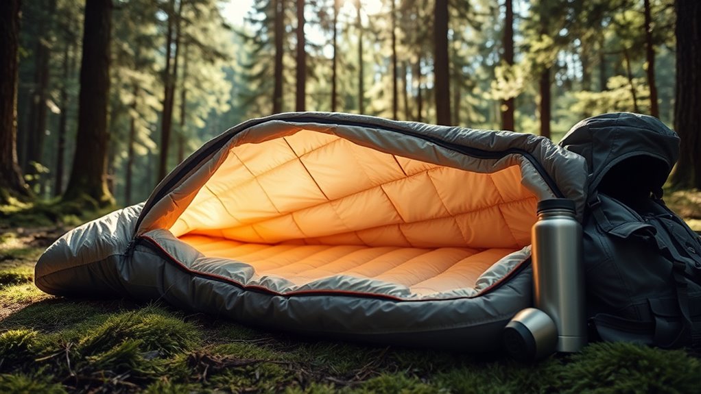 key sleeping bag features