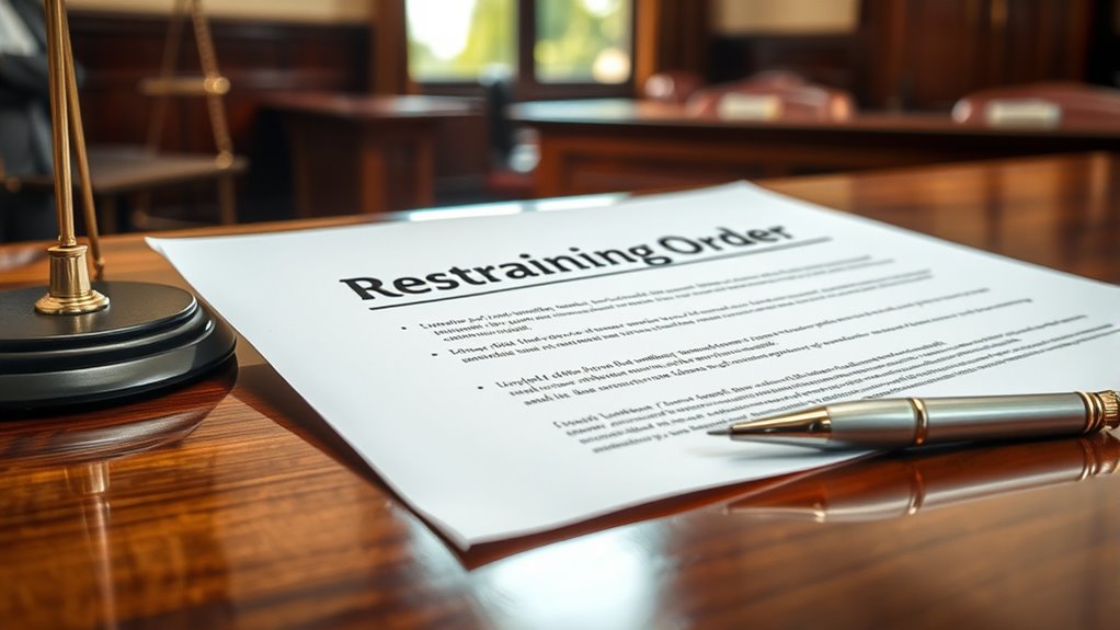 legal steps for protective orders