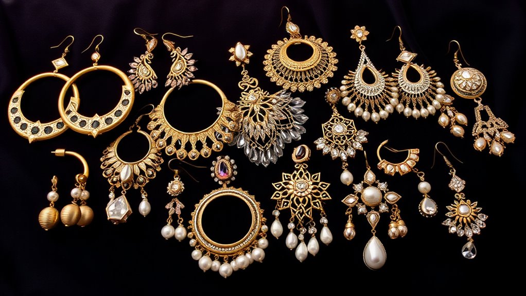 luxurious bold earring collections