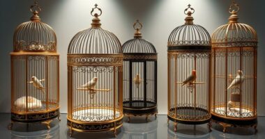 luxury bird cage selection
