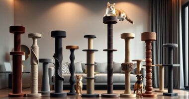 luxury cat scratching posts