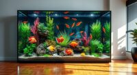 luxury fish tank selection