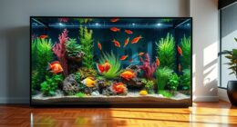 luxury fish tank selection