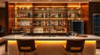 luxury home bar setups
