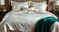 luxury king bed bedding
