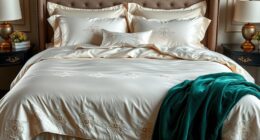 luxury king bed bedding