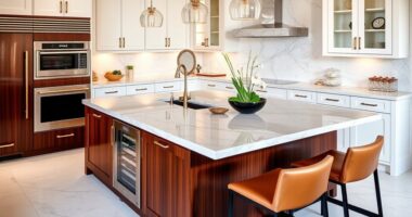 luxury kitchen island ideas