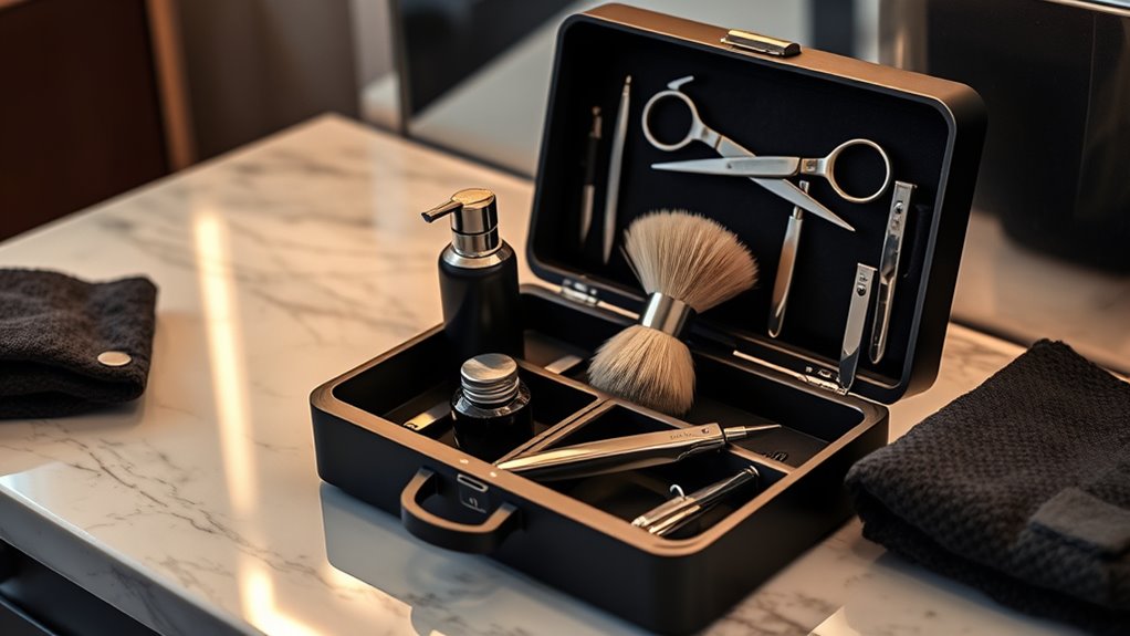 luxury men s grooming sets