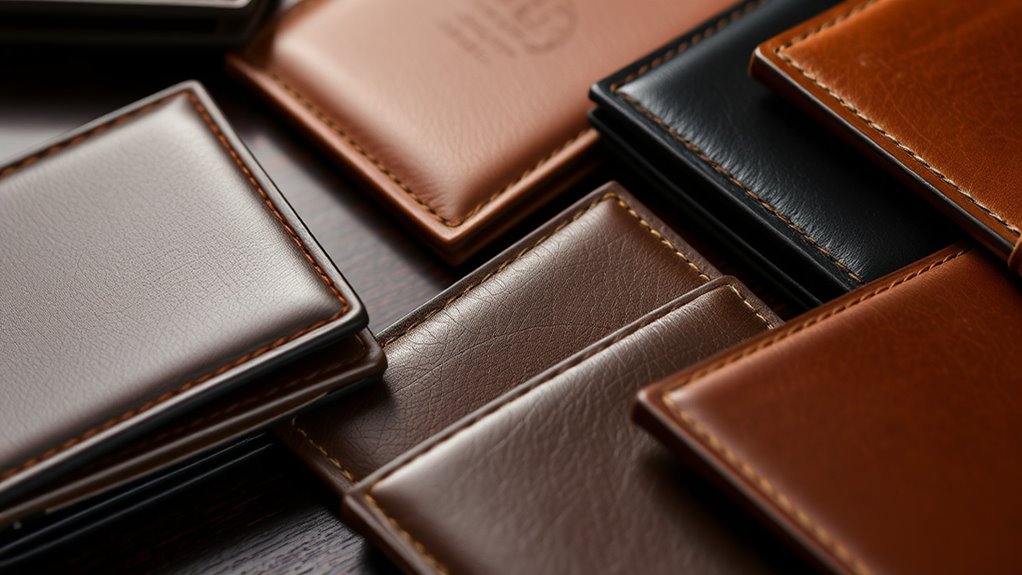 luxury men s leather wallets