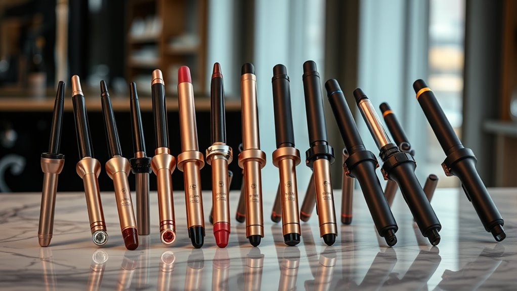 luxury salon quality curling tools