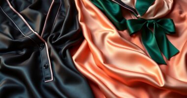 luxury silk pajama sets