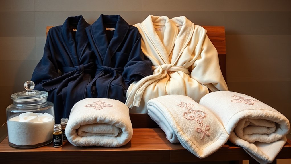 luxury spa bath sets