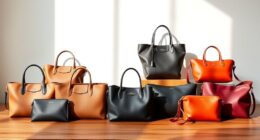 luxury vegan leather handbags