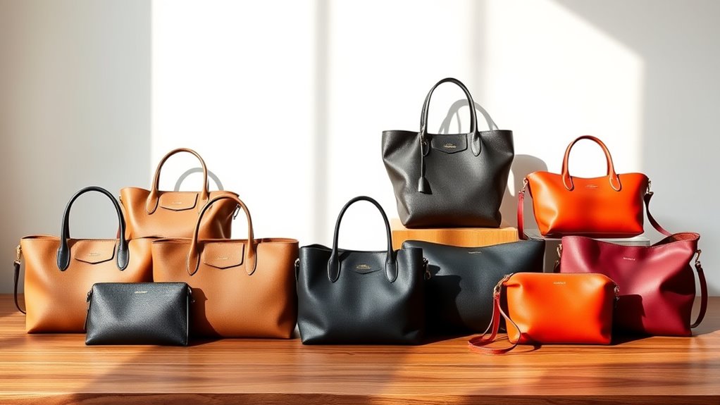 luxury vegan leather handbags