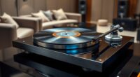 luxury vinyl record players