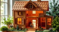 luxury wooden dollhouse collections