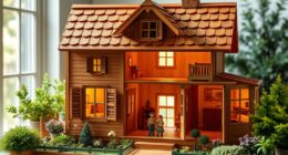 luxury wooden dollhouse collections