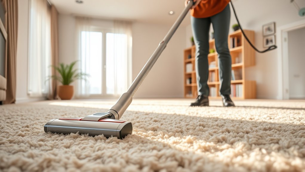 maintain boundaries during hoovering