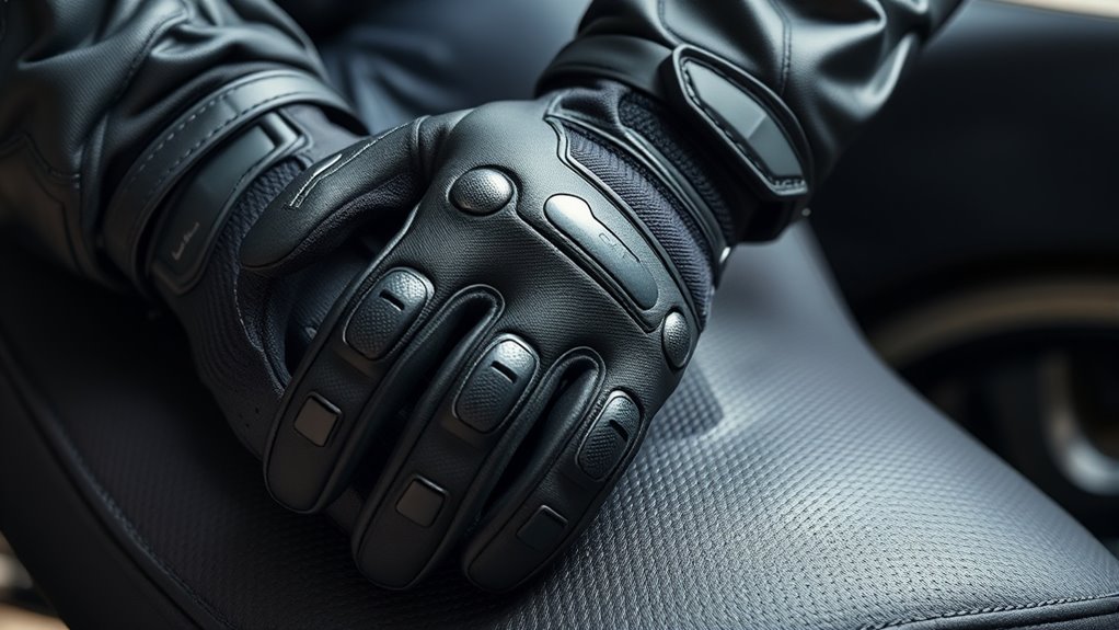 motorcycle glove safety factors