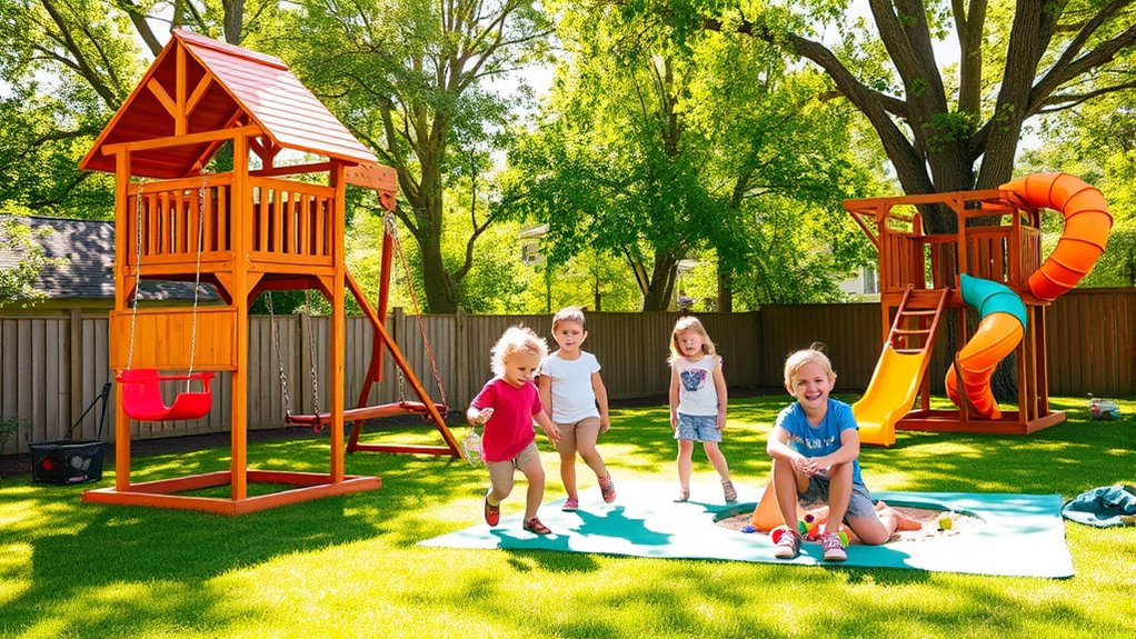 playset safety and suitability