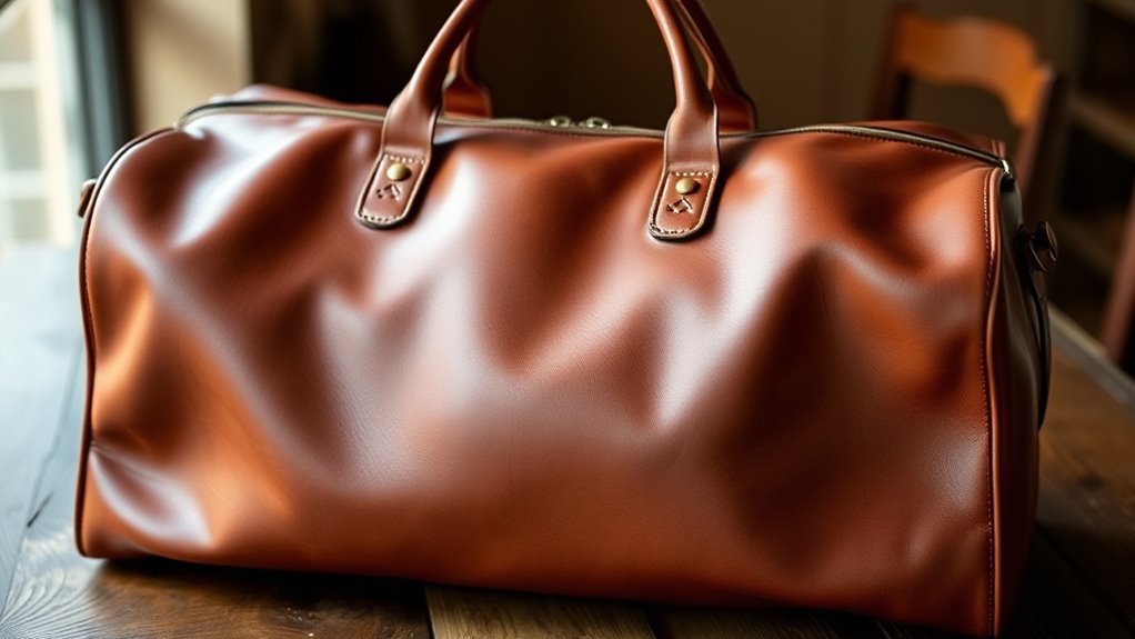 premium leather size durability