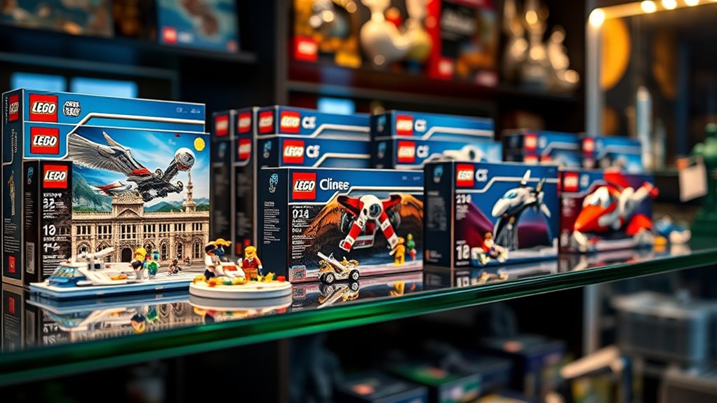 premium lego set selection