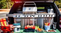 premium tailgate grill selection