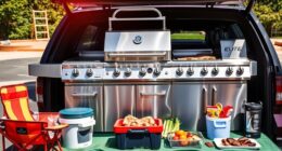 premium tailgate grill selection
