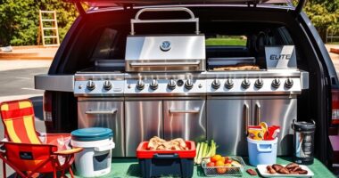 premium tailgate grill selection