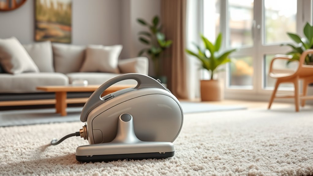 quiet lightweight cleaning device