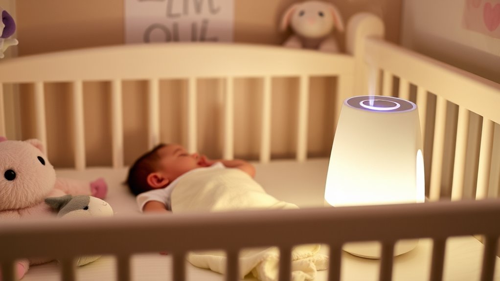 safe adjustable quiet humidifier