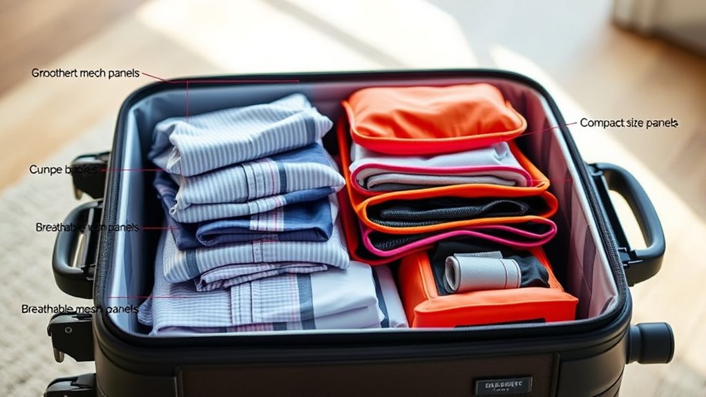 size durability organization compression